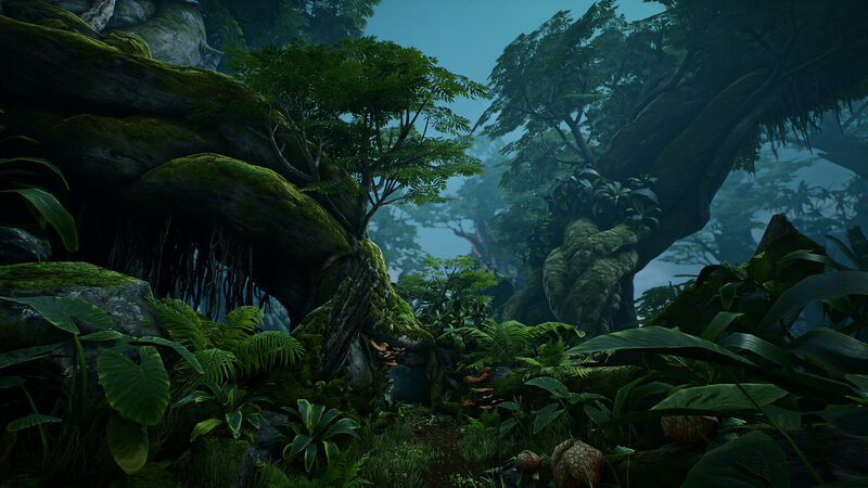 Mossy Jungle Forest — Green