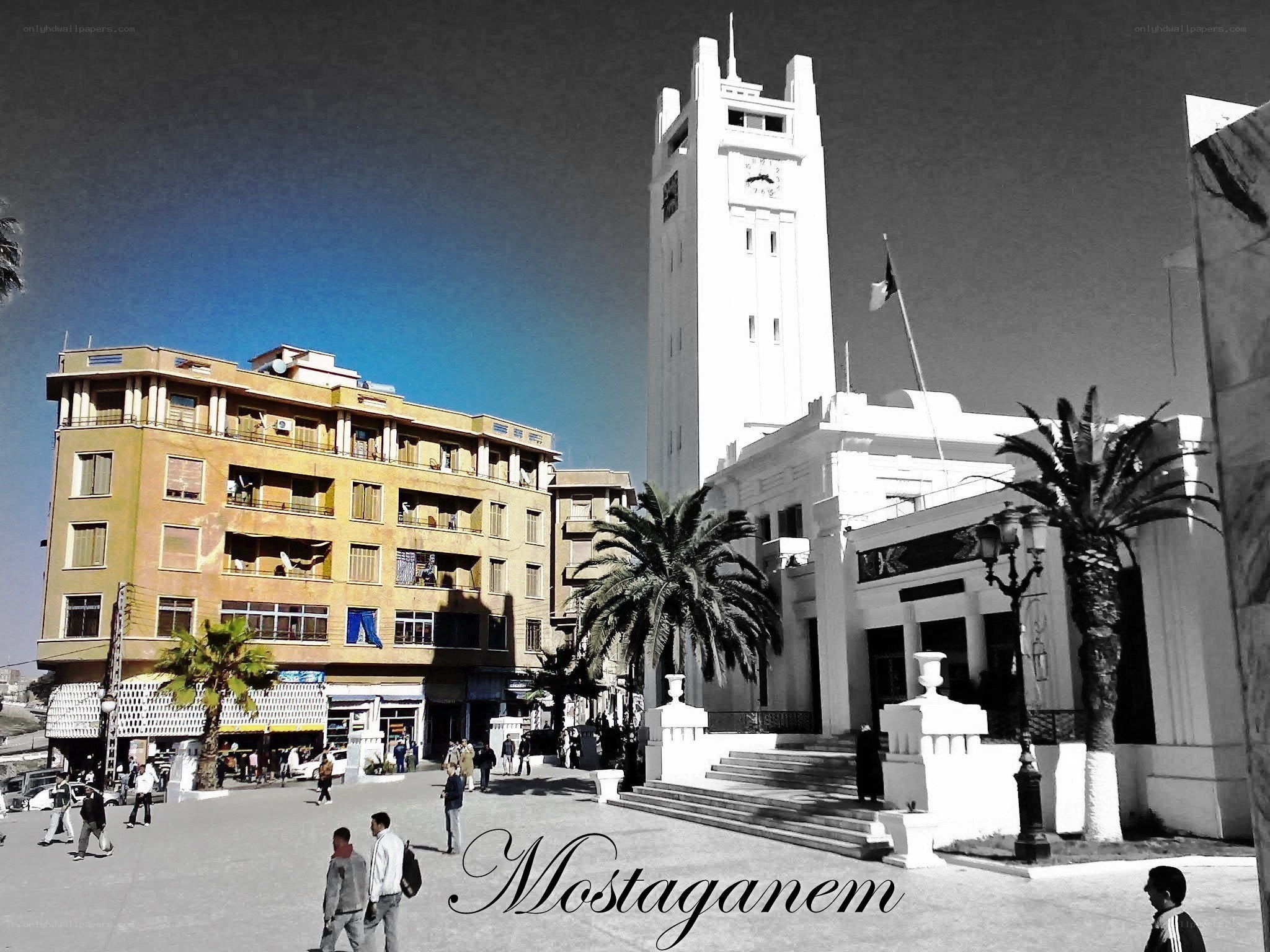 Mostaganem city square