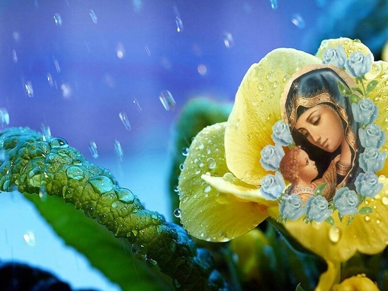Mother and Child in Flower