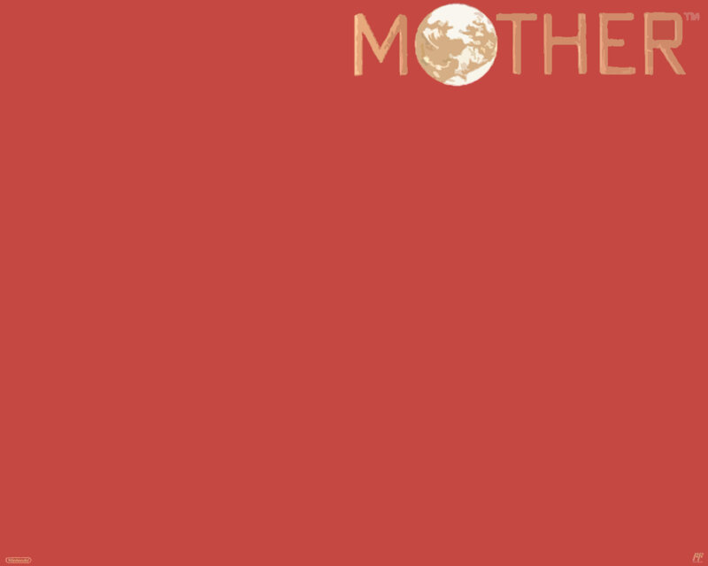 Mother game title screen