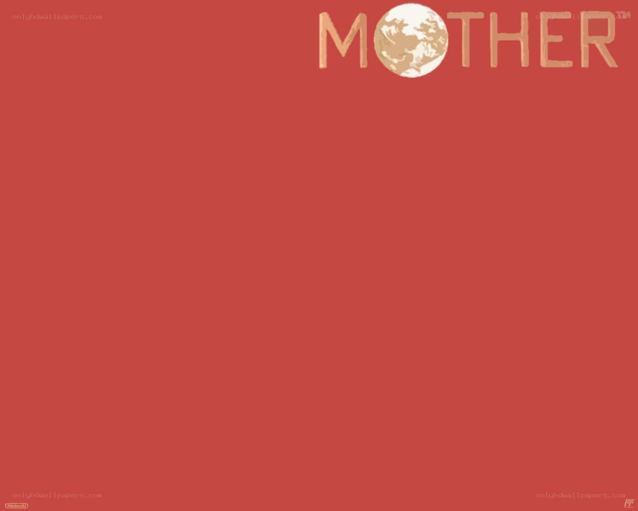 Mother game title screen
