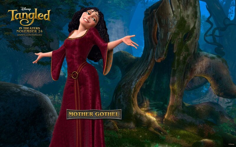 Mother Gothel in Forest