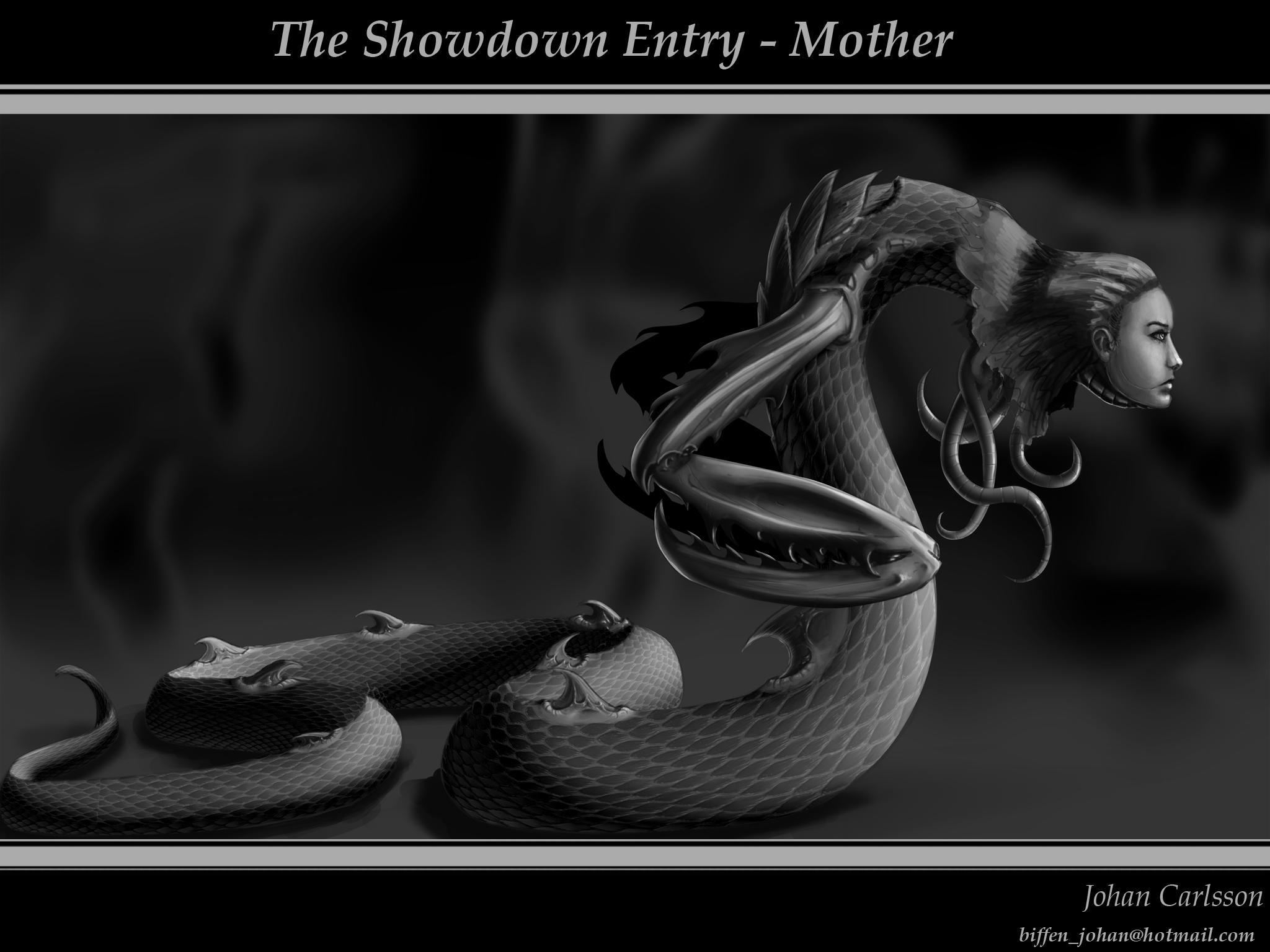 Mother monster creature