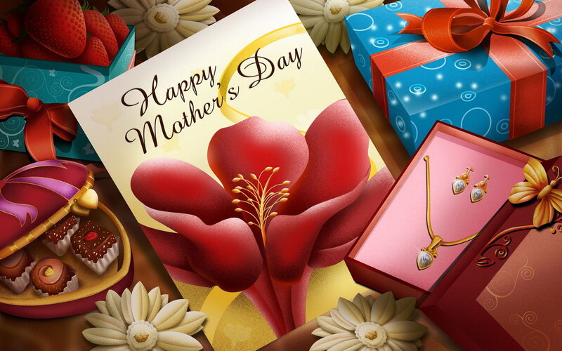 Mother's Day Gift Arrangement — Red