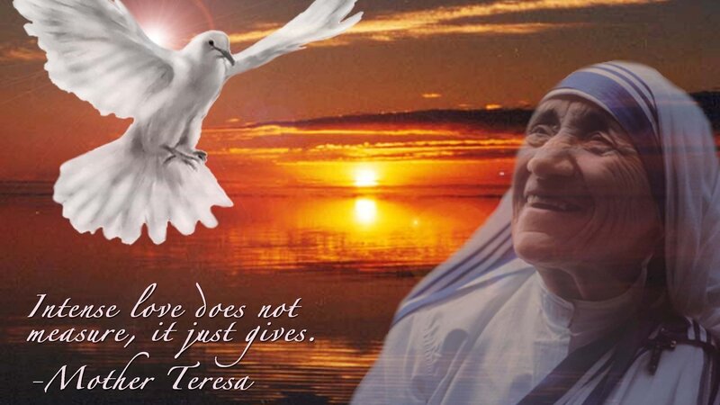Mother Teresa Portrait