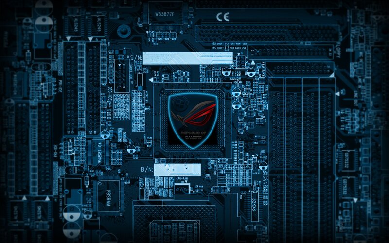 Motherboard with Logo