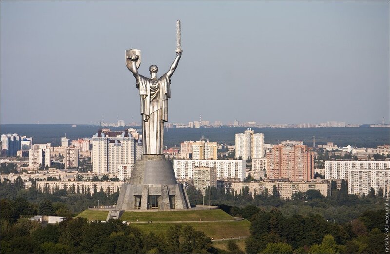 Motherland Monument in Ukraine