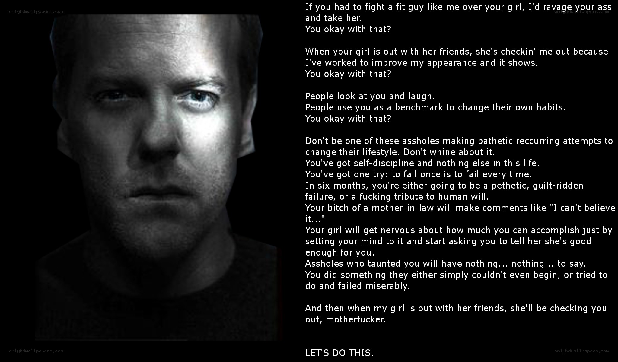 motivational monologue
