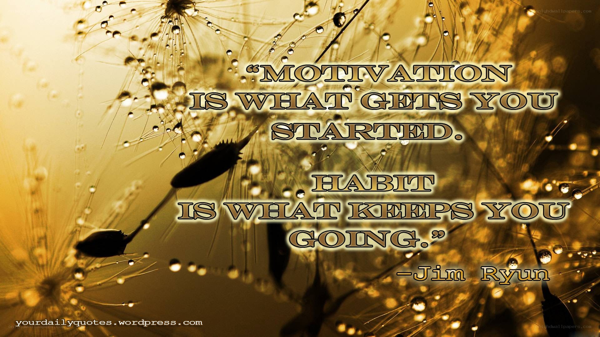 motivational quote on dandelion