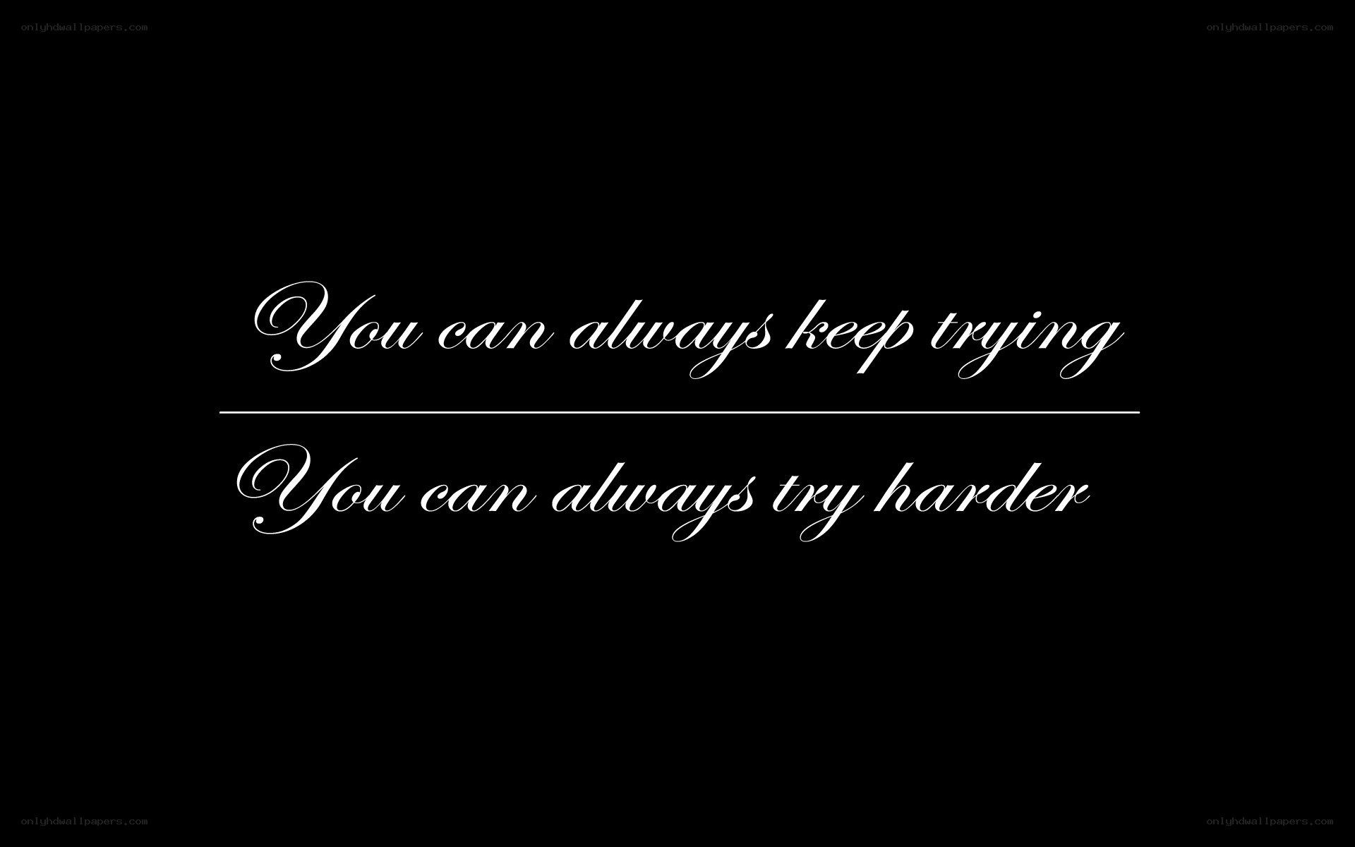 Motivational quote text