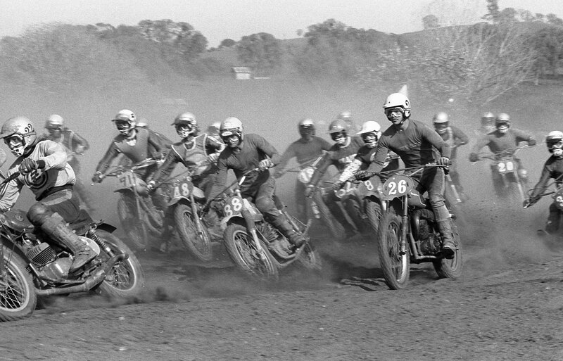 Motocross race start