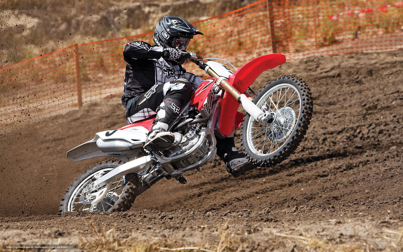 Motocross Rider on Dirt Bike — Brown, Dynamic, Afternoon, Photograph, Dirt Track