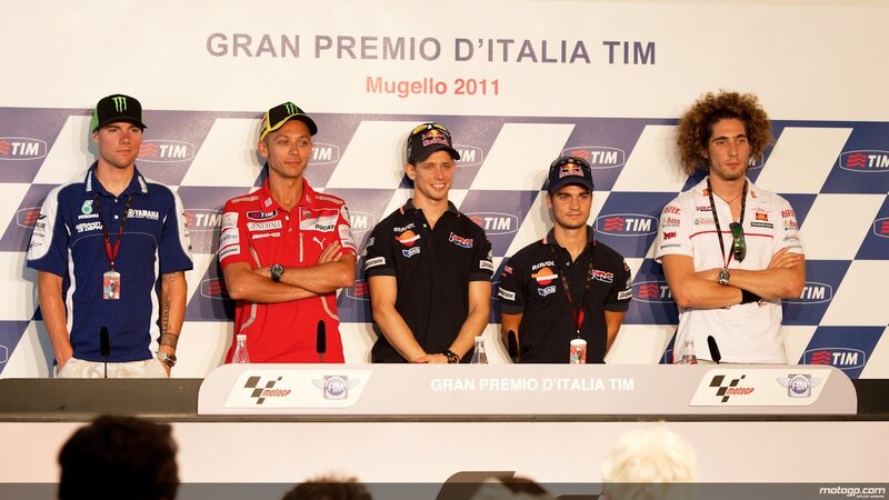 MotoGP press conference at Mugello