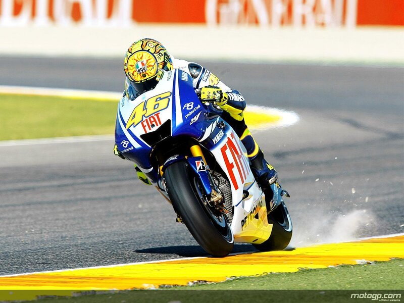 MotoGP rider on a Yamaha