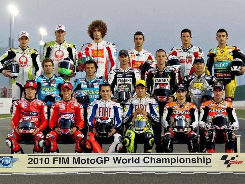 MotoGP riders 2010
