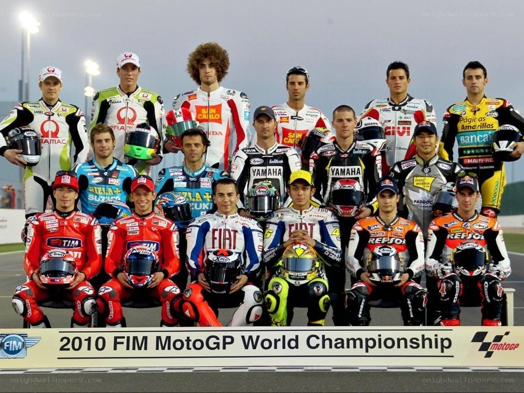 MotoGP riders 2010