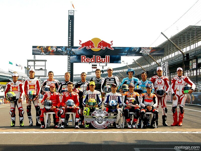 MotoGP riders at Indianapolis