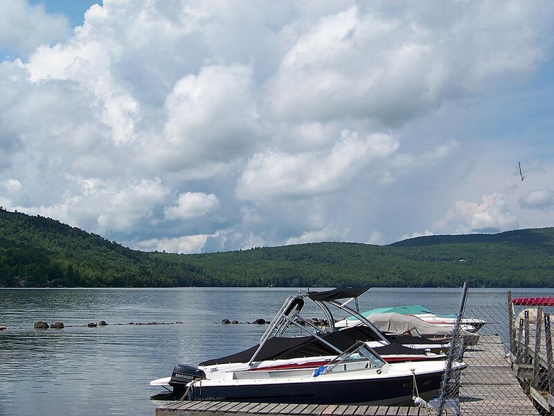 Motorboat at Dock