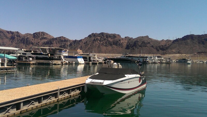 Motorboat at Marina