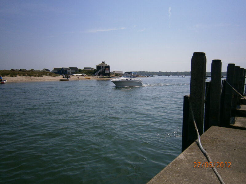 Motorboat in Harbor
