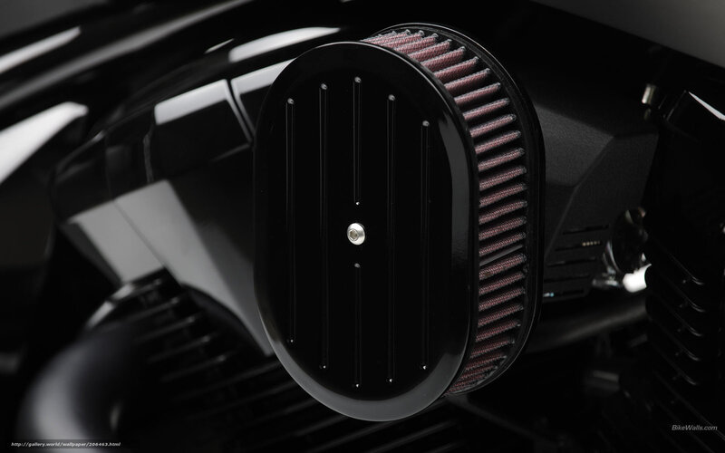 motorcycle air filter close-up