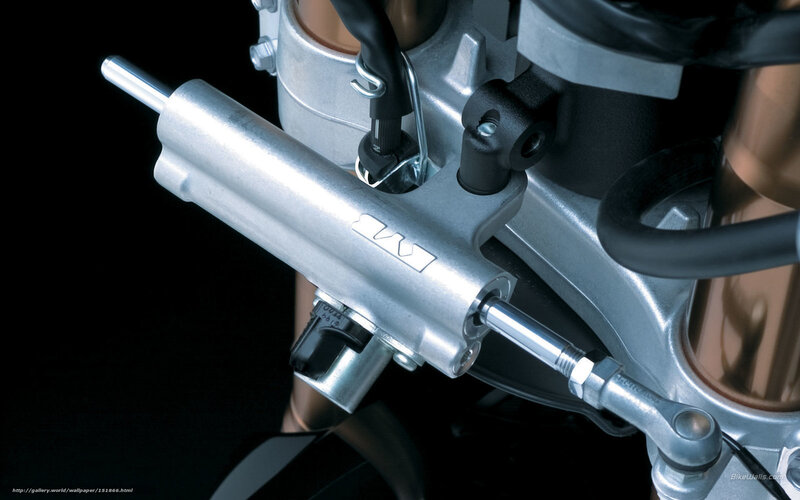 Motorcycle Brake Caliper — Silver