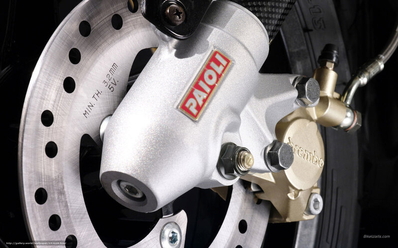 Motorcycle Brake System — Silver, Technical, Photograph