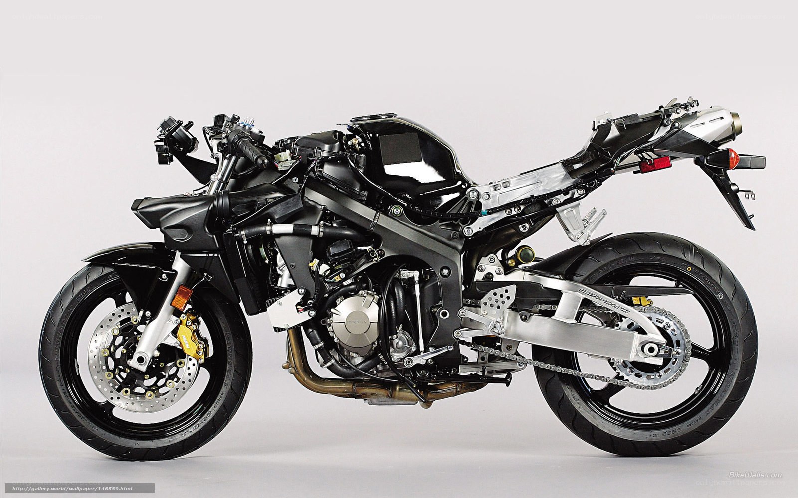motorcycle cutaway view