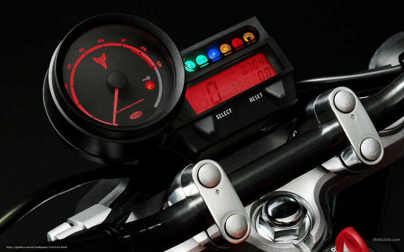 Motorcycle Dashboard — Black, Dramatic, Photograph, Speedometer, Digital Display