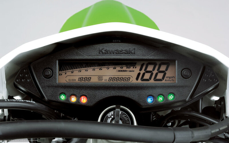 Motorcycle Dashboard — Black, Neutral, Photograph, Digital Display