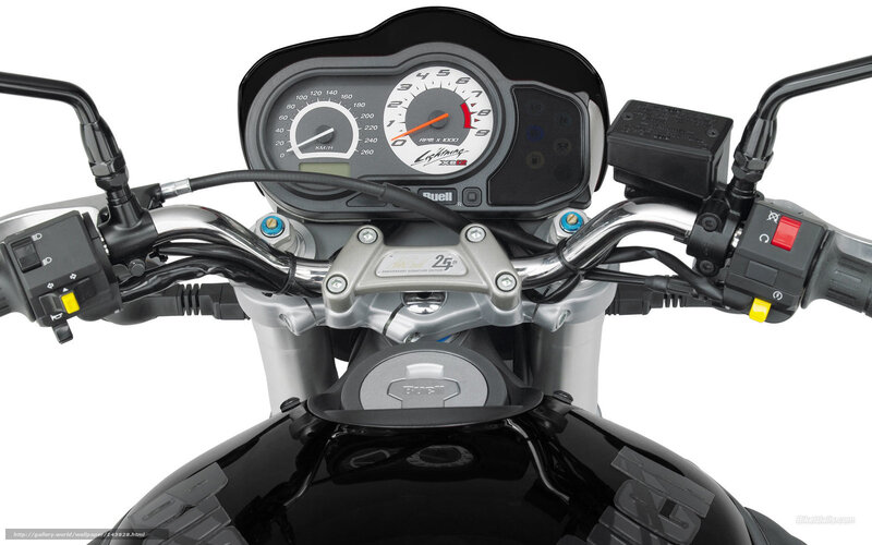 Motorcycle Dashboard — Black, Neutral, Photograph, Handlebars, Speedometer, Tachometer