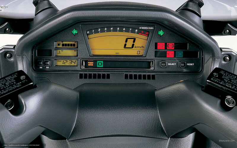 Motorcycle Dashboard — Black, Neutral, Photograph, Speedometer, Fuel Gauge, Clock