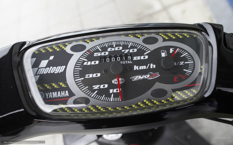 Motorcycle Dashboard — Black, Neutral, Photograph, Speedometer, Fuel Gauge, Motogp
