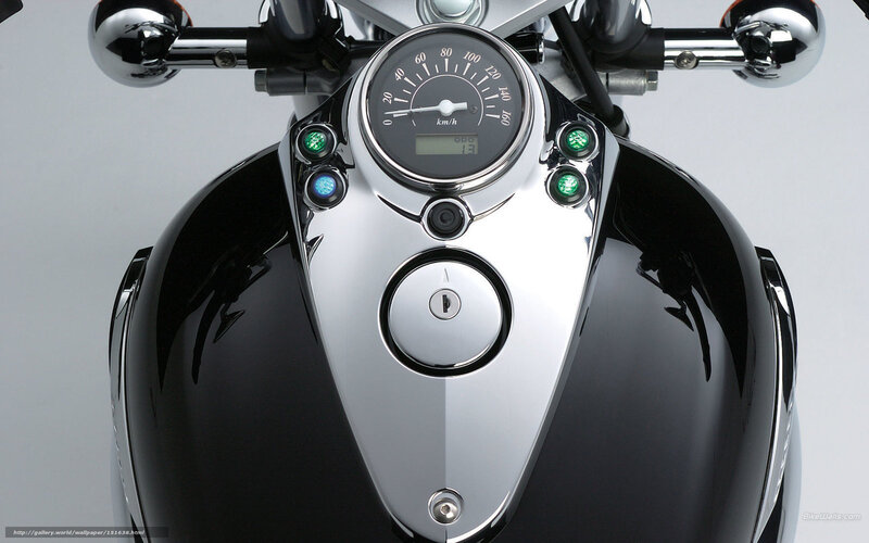 Motorcycle Dashboard — Black, Neutral, Photograph, Speedometer, Fuel Tank