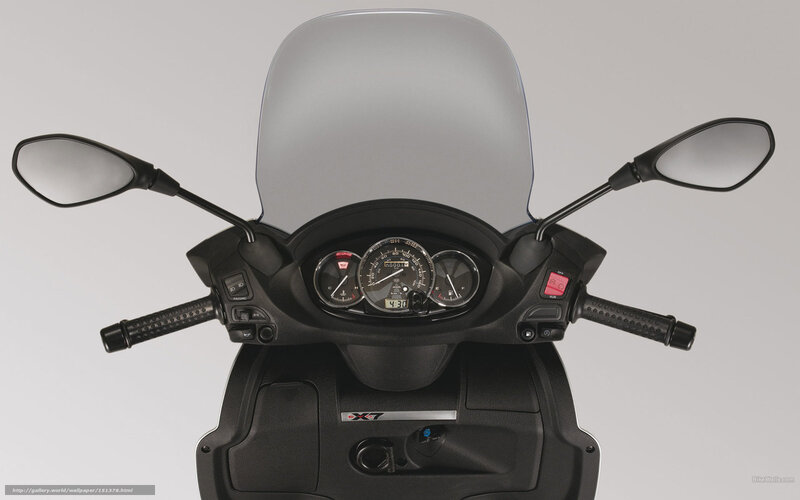 Motorcycle Dashboard — Black, Neutral, Photograph, Windshield