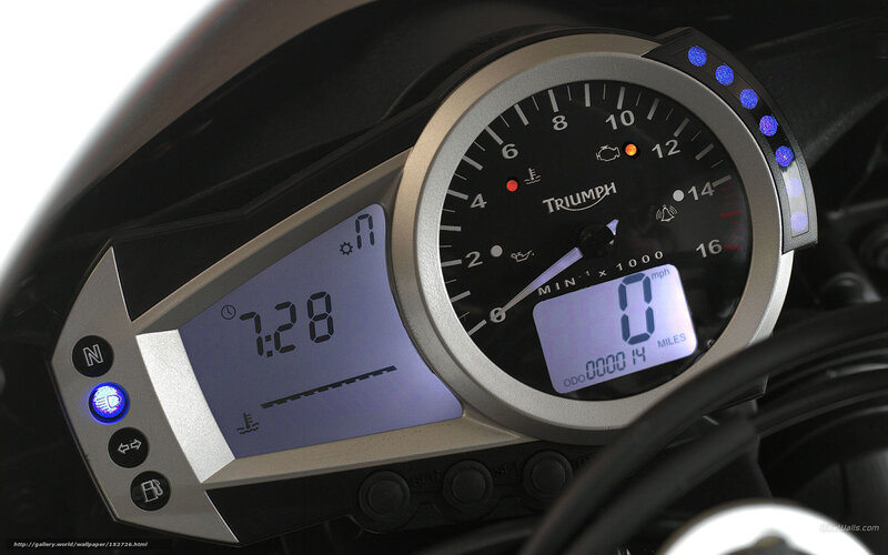 Motorcycle Dashboard — Black, Technical, Photograph, Digital Display, Speedometer