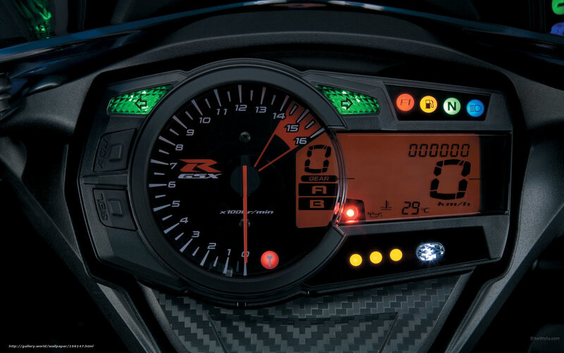 Motorcycle Dashboard — Black, Technical, Photograph, Speedometer, Digital Display, Carbon Fiber