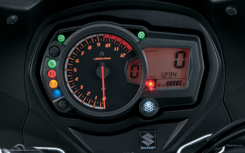 Motorcycle Dashboard — Black, Technical, Photograph, Speedometer