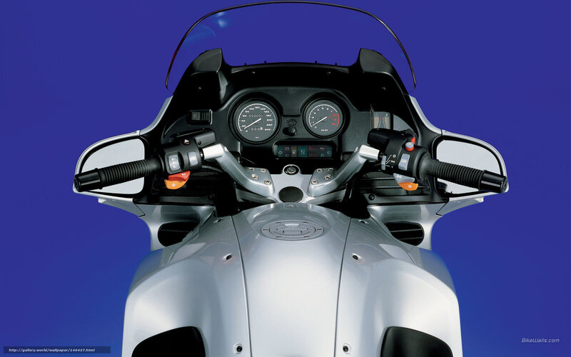 Motorcycle Dashboard — Blue, Neutral, Photograph