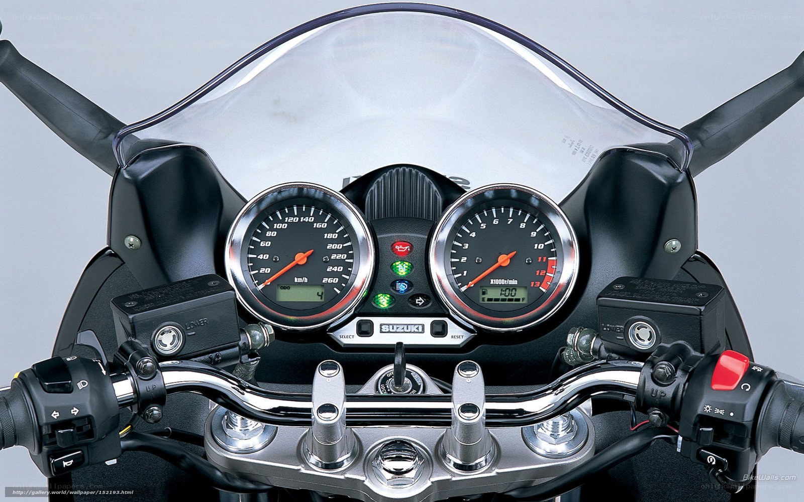 motorcycle dashboard close-up