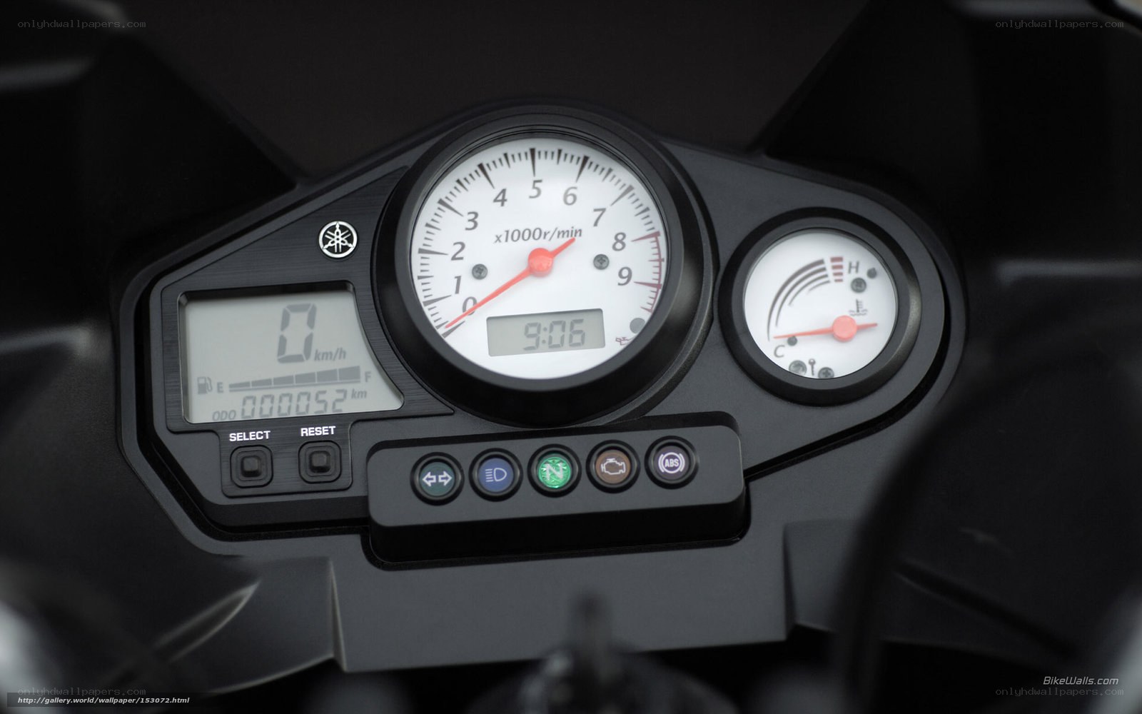 motorcycle dashboard close-up