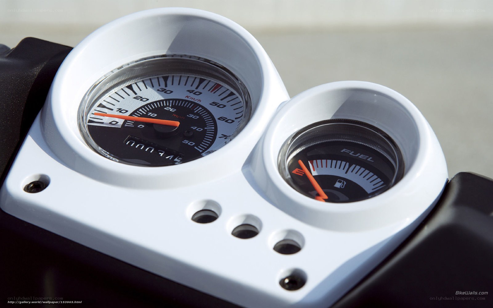 motorcycle dashboard close-up