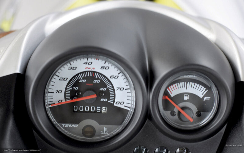motorcycle dashboard close-up