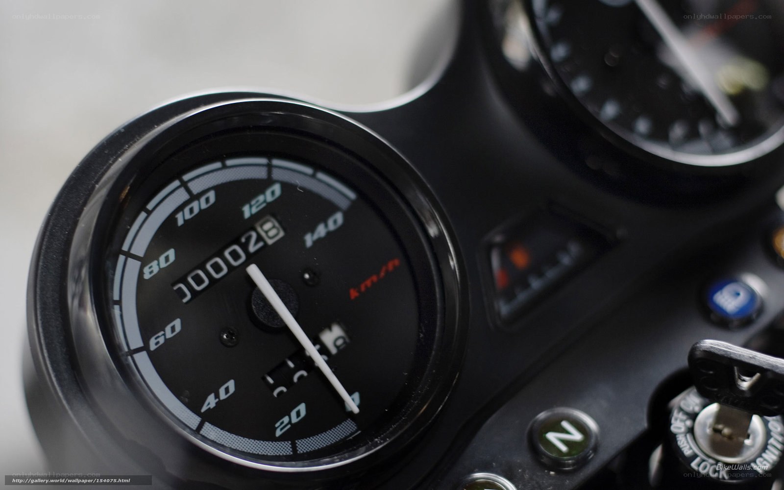 motorcycle dashboard close-up