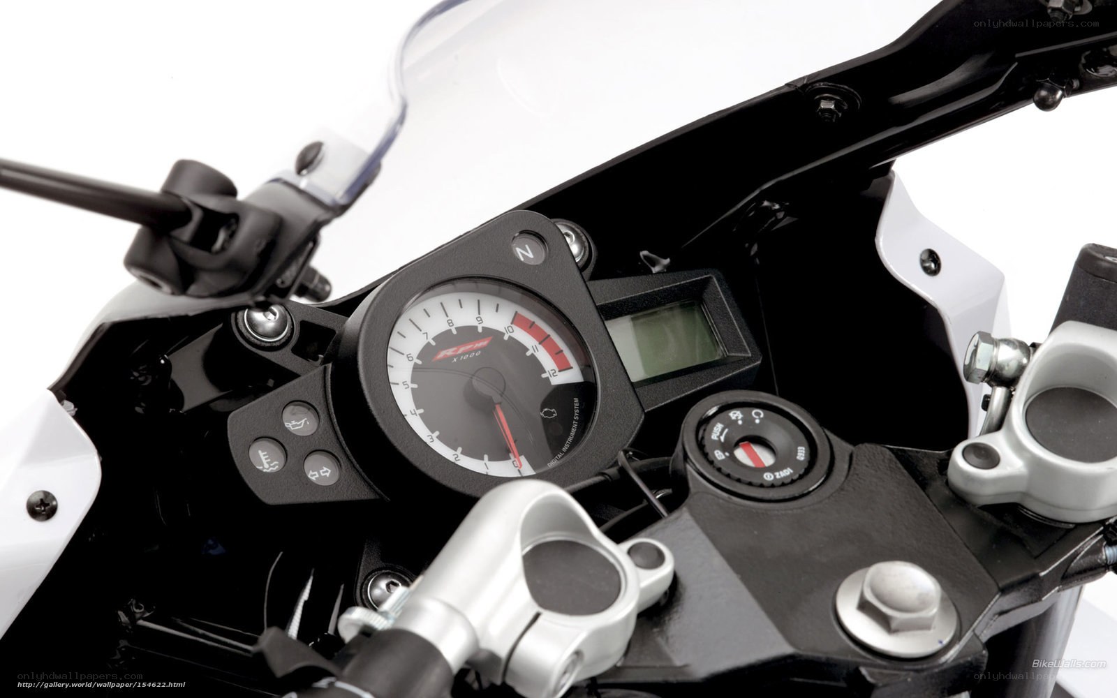 motorcycle dashboard close-up