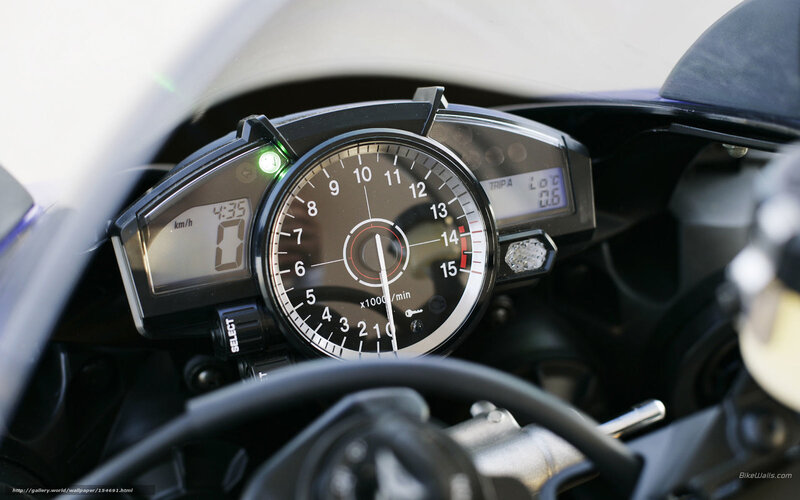 motorcycle dashboard close-up