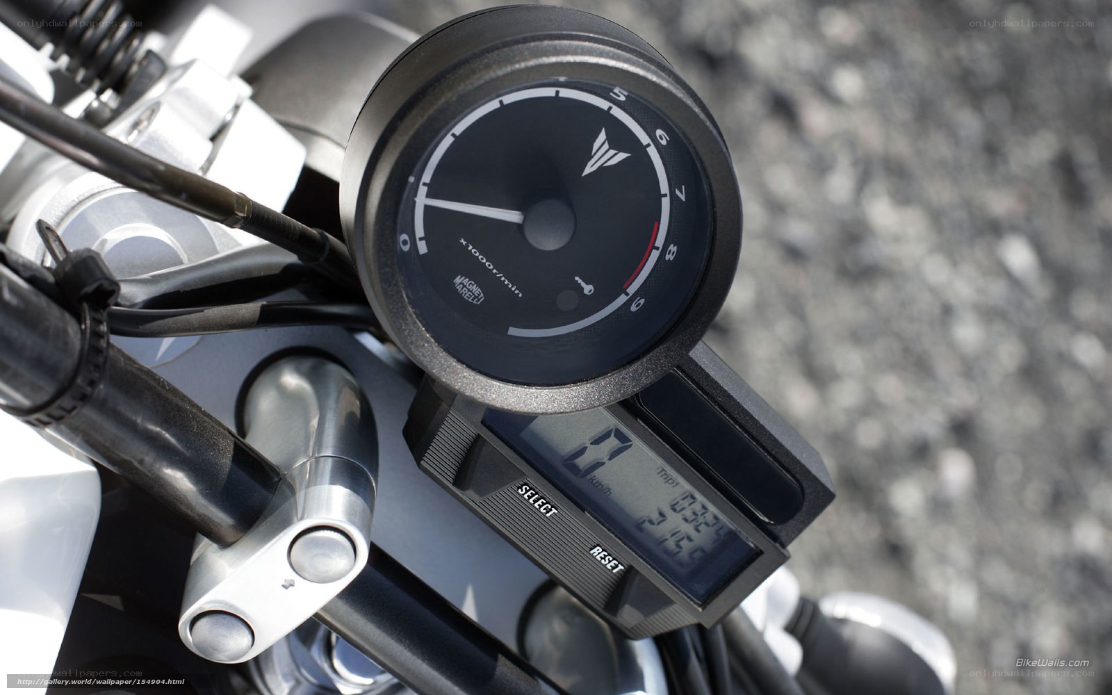 motorcycle dashboard close-up