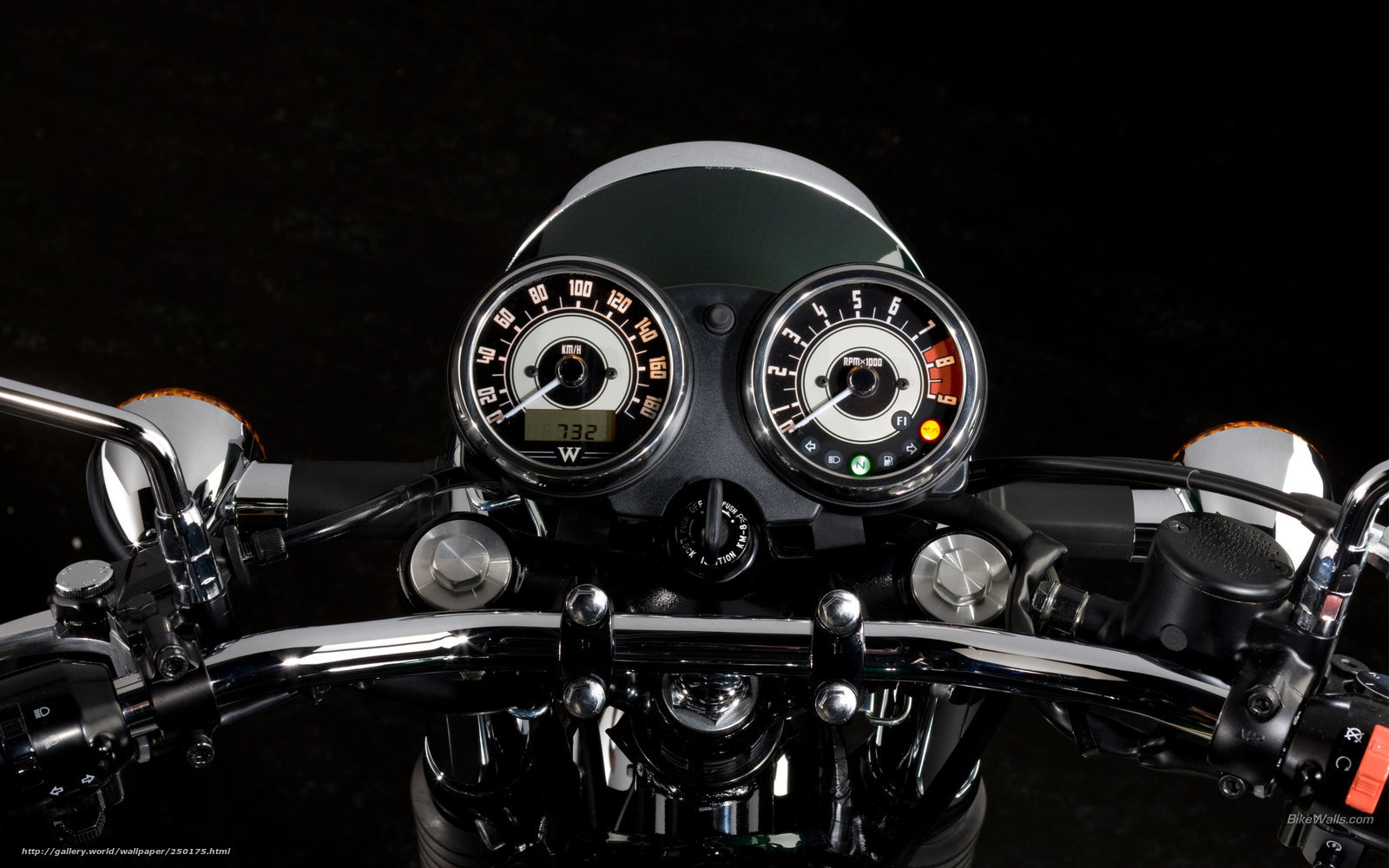 motorcycle dashboard close-up