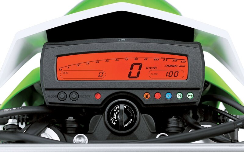 motorcycle dashboard close-up