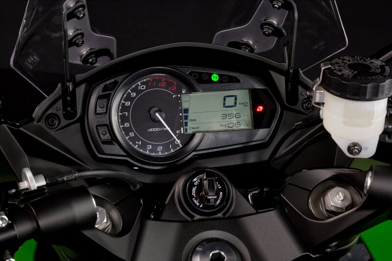 motorcycle dashboard close-up